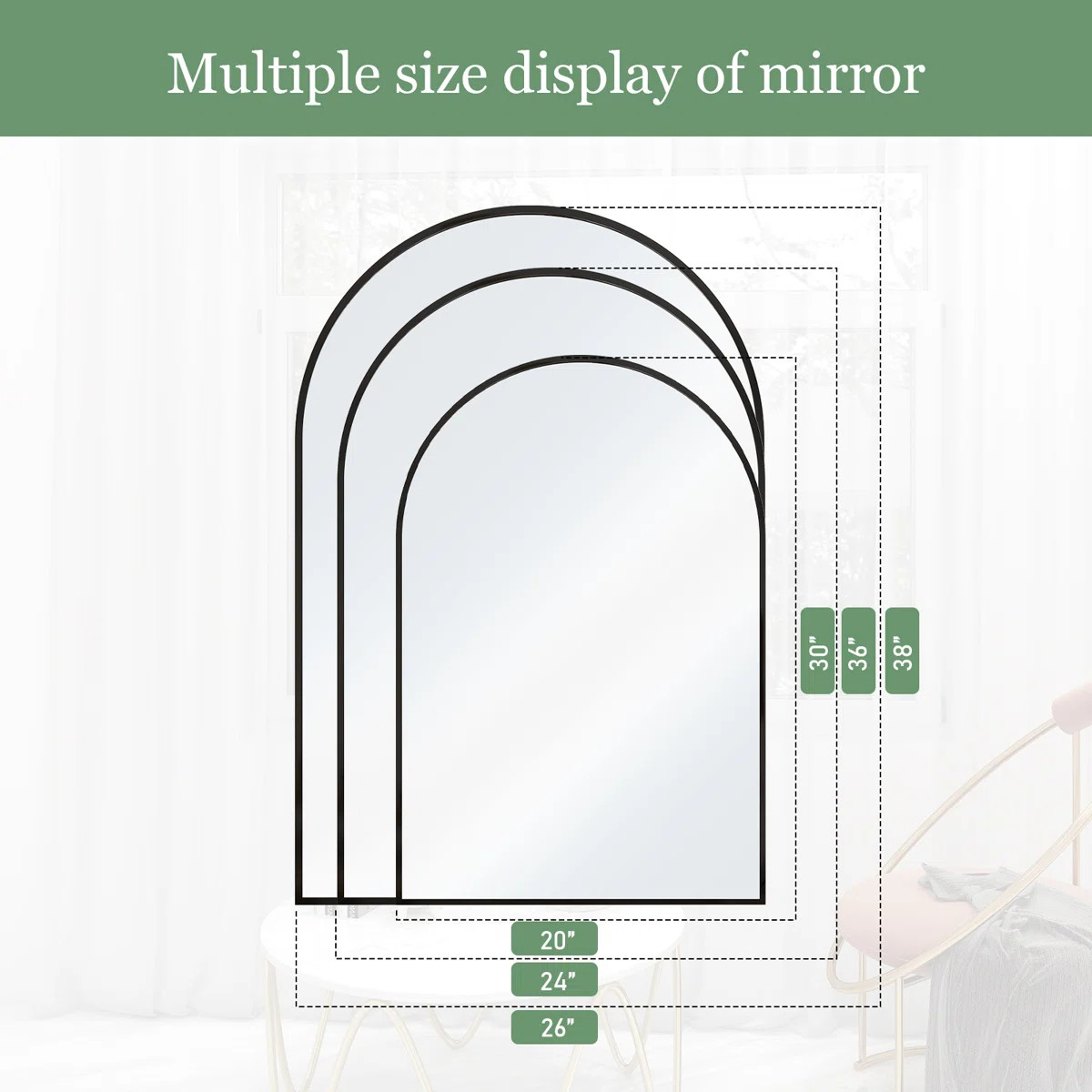 Ebern Designs Yazlen Cornelia Bathroom Mirror & Reviews | Wayfair | Wayfair North America
