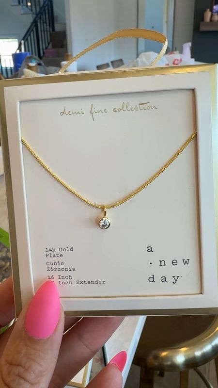 Love this dainty necklace from Target!

#LTKover40 #LTKstyletip #LTKfindsunder50