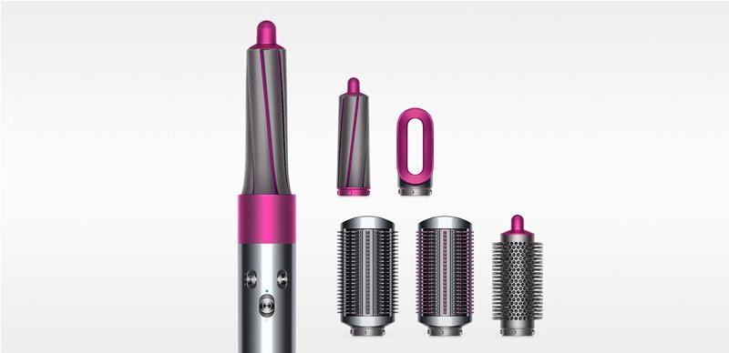 Dyson Airwrap™ styler Complete Nickel/Fuchsia | Dyson (US)