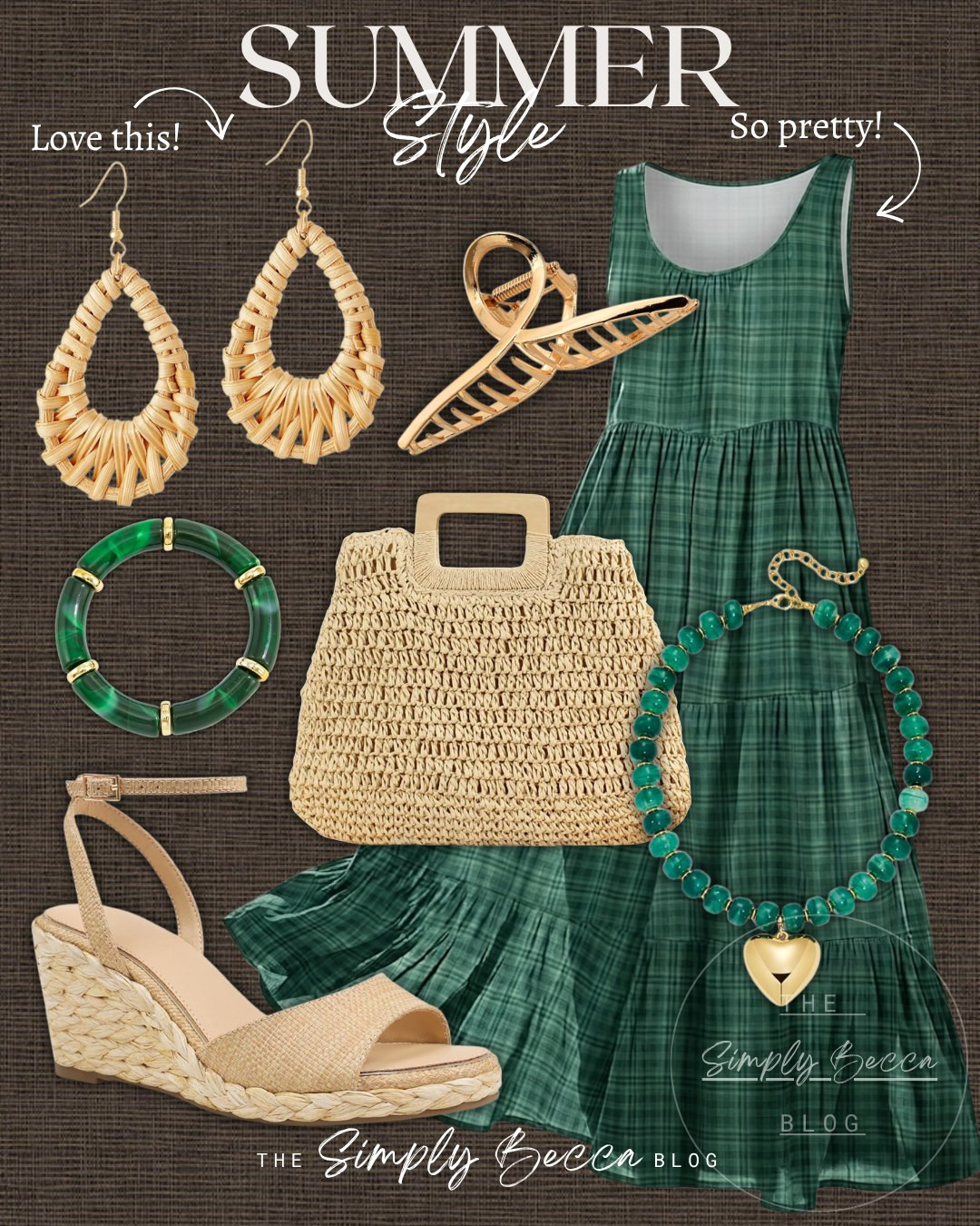 Y’alllll 😳 These dresses are so pretty!

@amazon #ltkwomens #ltkfinds #amazonfashion #summerstyle #summerdresses #green #wovenhandbag #wedges #raffiaearrings 

 #LTKootd #LTKSeasonal #LTKOver40