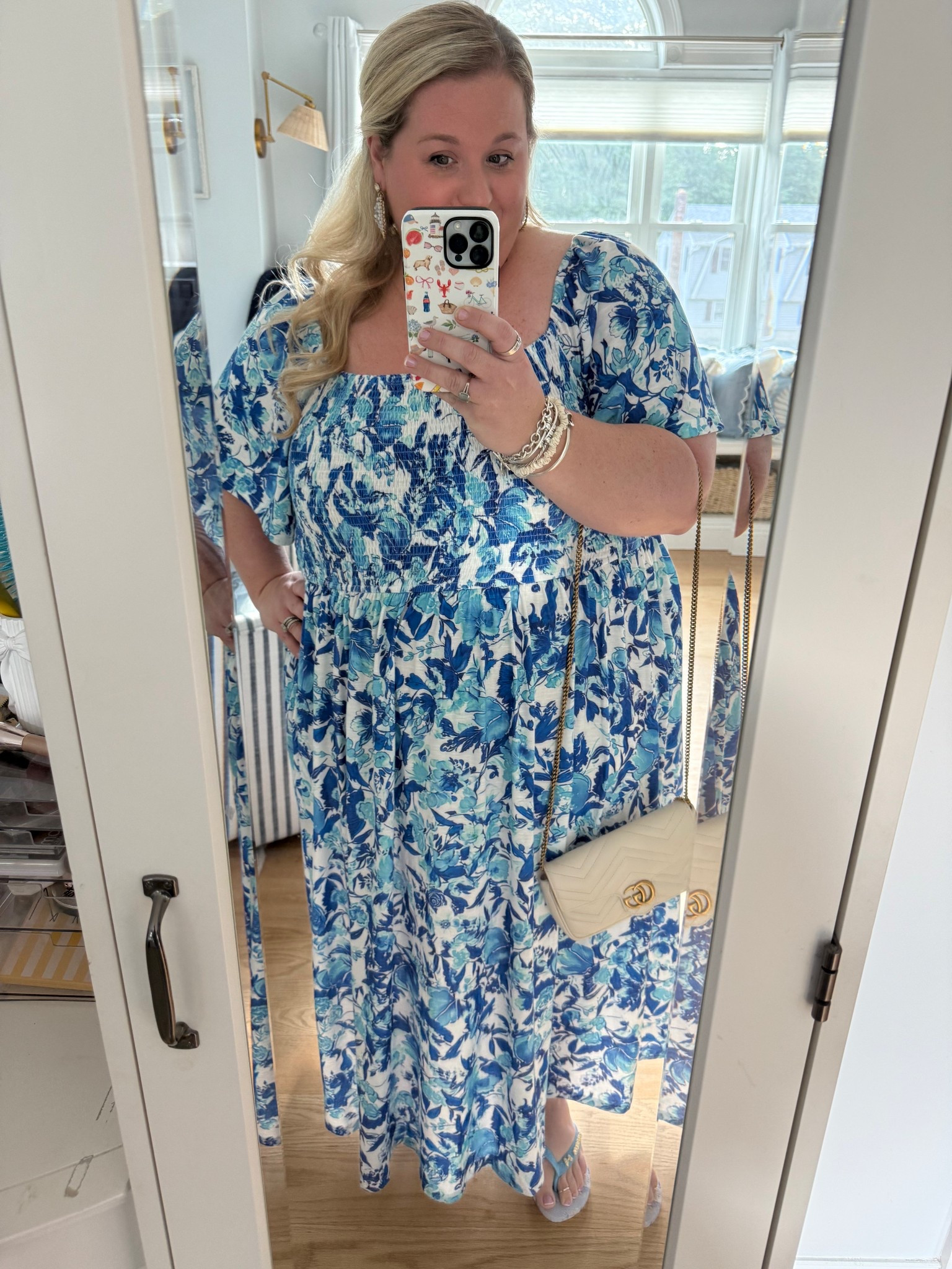 loving this new dress!🤍🩵

#LTKStyleTip #LTKSeasonal #LTKSummerEdit