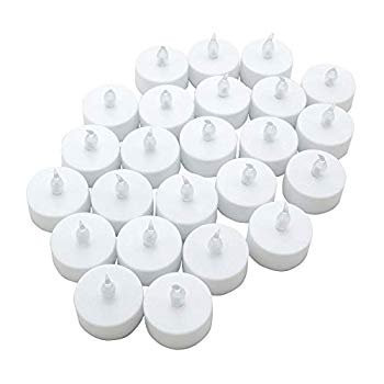 Realistic Bright Flameless LED Tea Light Candles, Bright, Flickering, Battery Powered Fake Candles,  | Walmart (US)