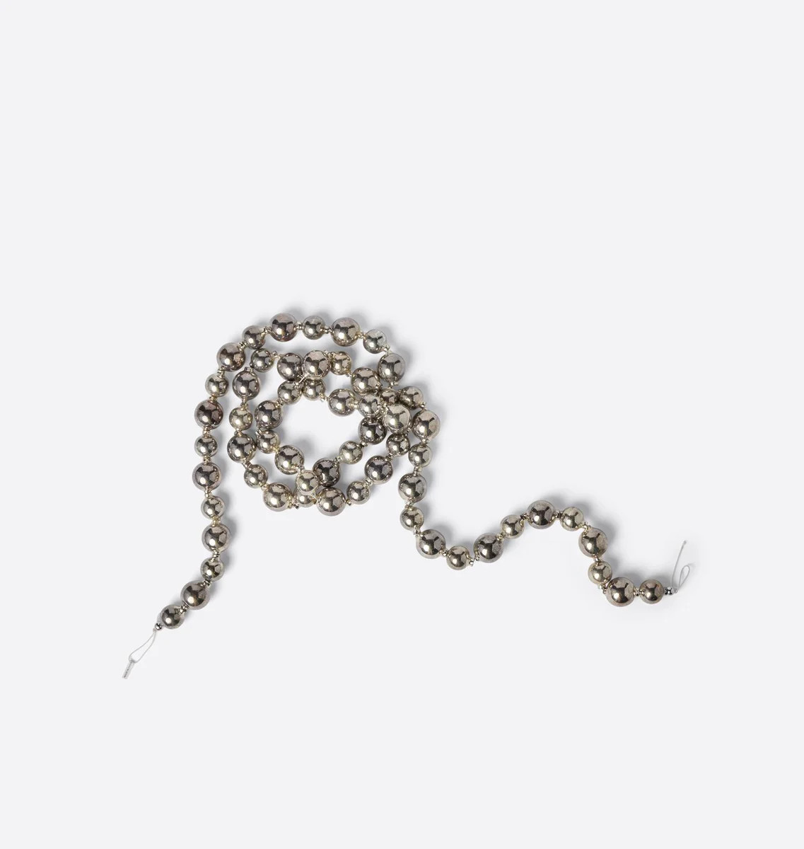 Pebbled Silver Garland | Amber Interiors