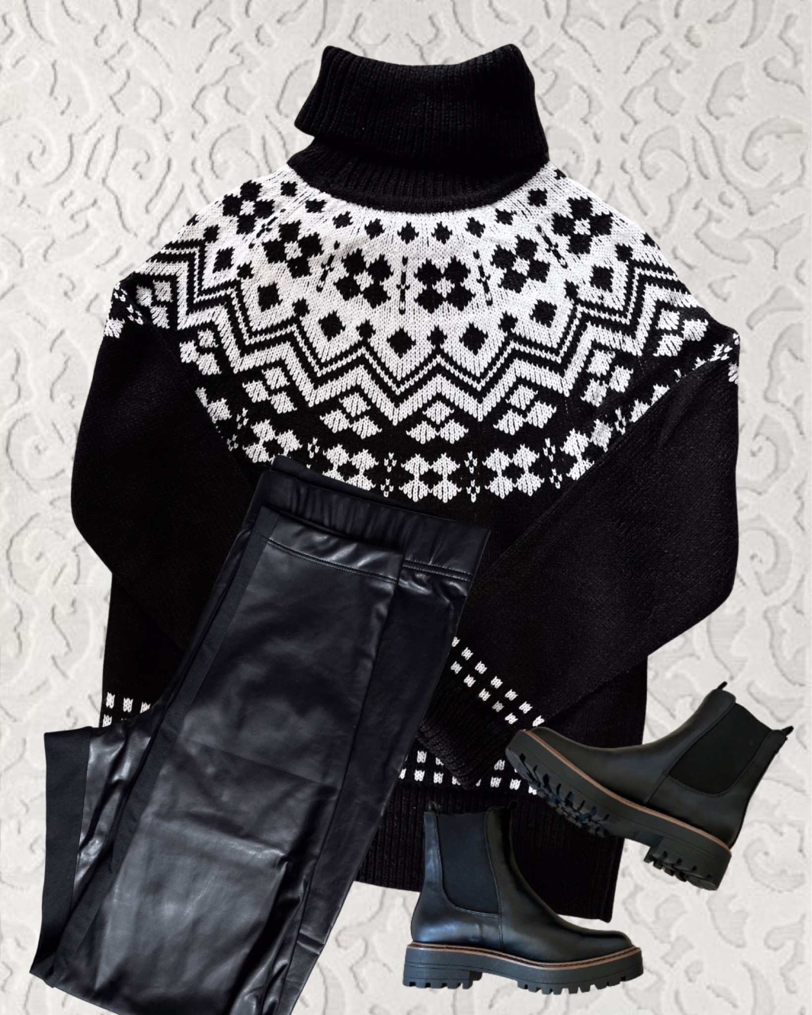 SALE ALERT!!! 50% off Tommy Hilfiger Sweater and Faux Leather Leggings!!! Super comfy for Thanksgiving day!!
#LTKSeasonal #LTKHoliday #LTKCyberweek #LTKU #LTKunder50 

#LTKGiftGuide #LTKshoecrush #LTKsalealert