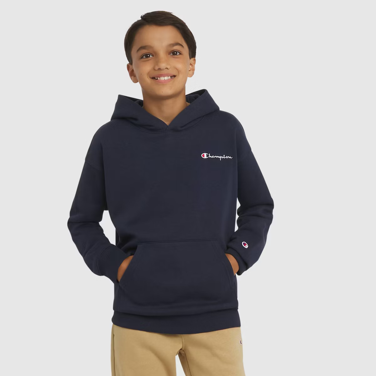 Champion Boys' Oversized Fleece Graphic Hoodie | Target