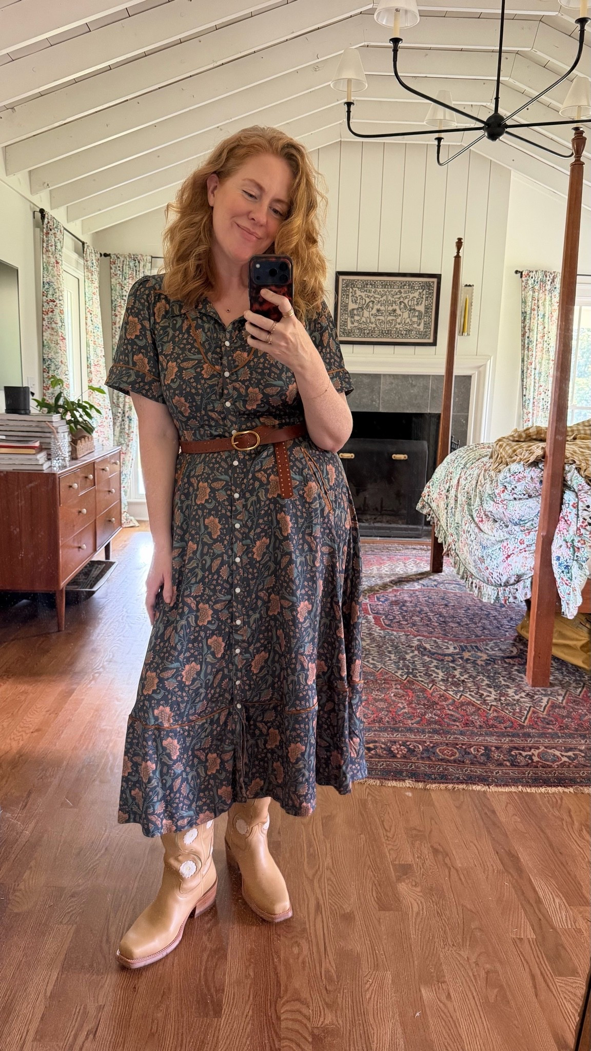 love this dress from sendero!! wearing a size medium. perfect for church dress date night country concert 🎶

#LTKdayinmylife #LTKgrwm #LTKOver40