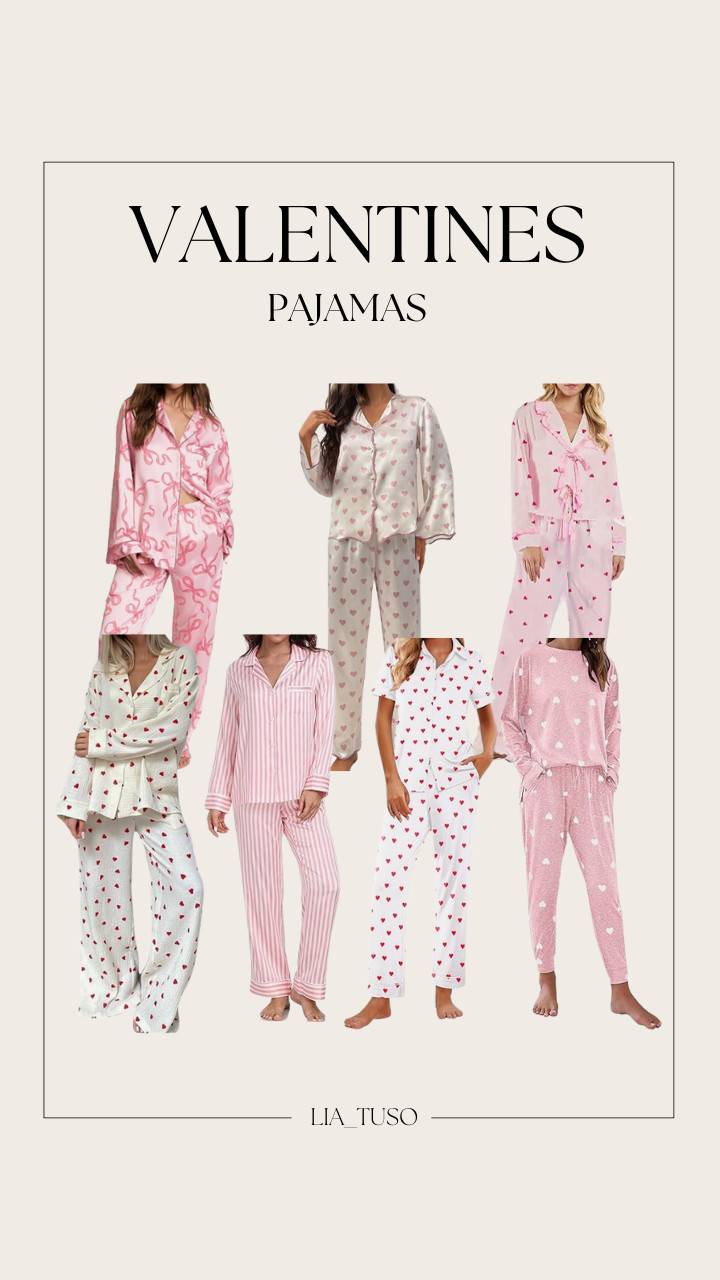 Valentine's Day Pajamas | Women Valentine's Day Pajamas, Womens Satin Silk Bow Tie Pajamas, Cute Holiday Pjs Set, Valentine's Day Bow Pajamas for Women, Womens Pajama Sets Cotton, Women's Satin Pajama Set Long Sleeve, Womens Cute Pajama Sets Long Sleeve, Women 2 Piece Pajamas Set Button Down 

#ValentinesPajamas #ValentinesDayPajamas #LTKGiftGuide #LTKStyleTip 

 #LTKValentine