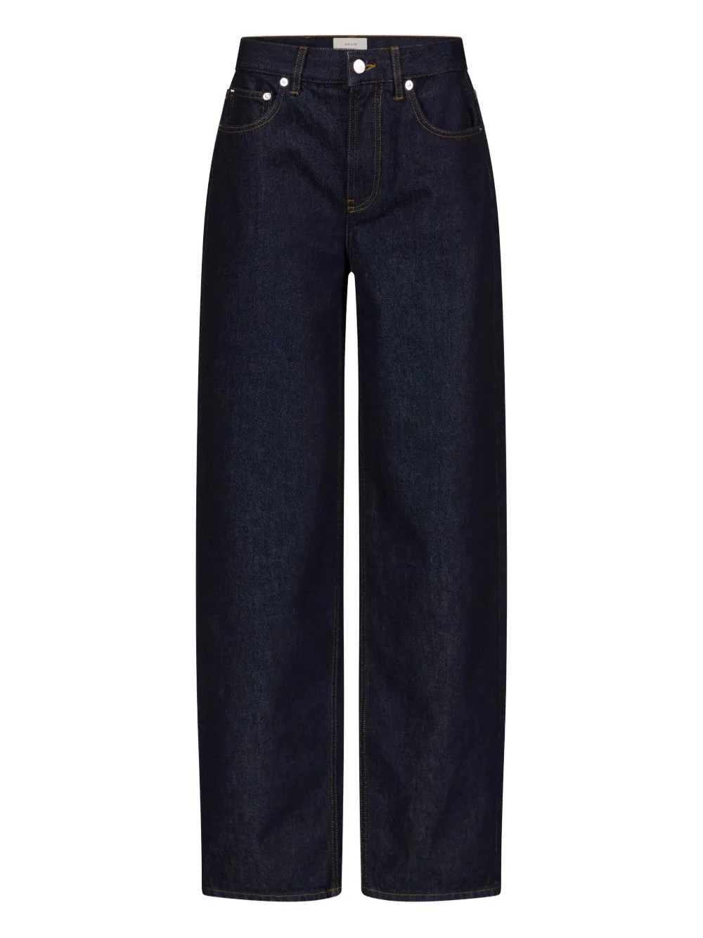 LouLou De Saison Calça Jeans Samur Com Patch De Logo | Azul | FARFETCH BR | Farfetch (BR)