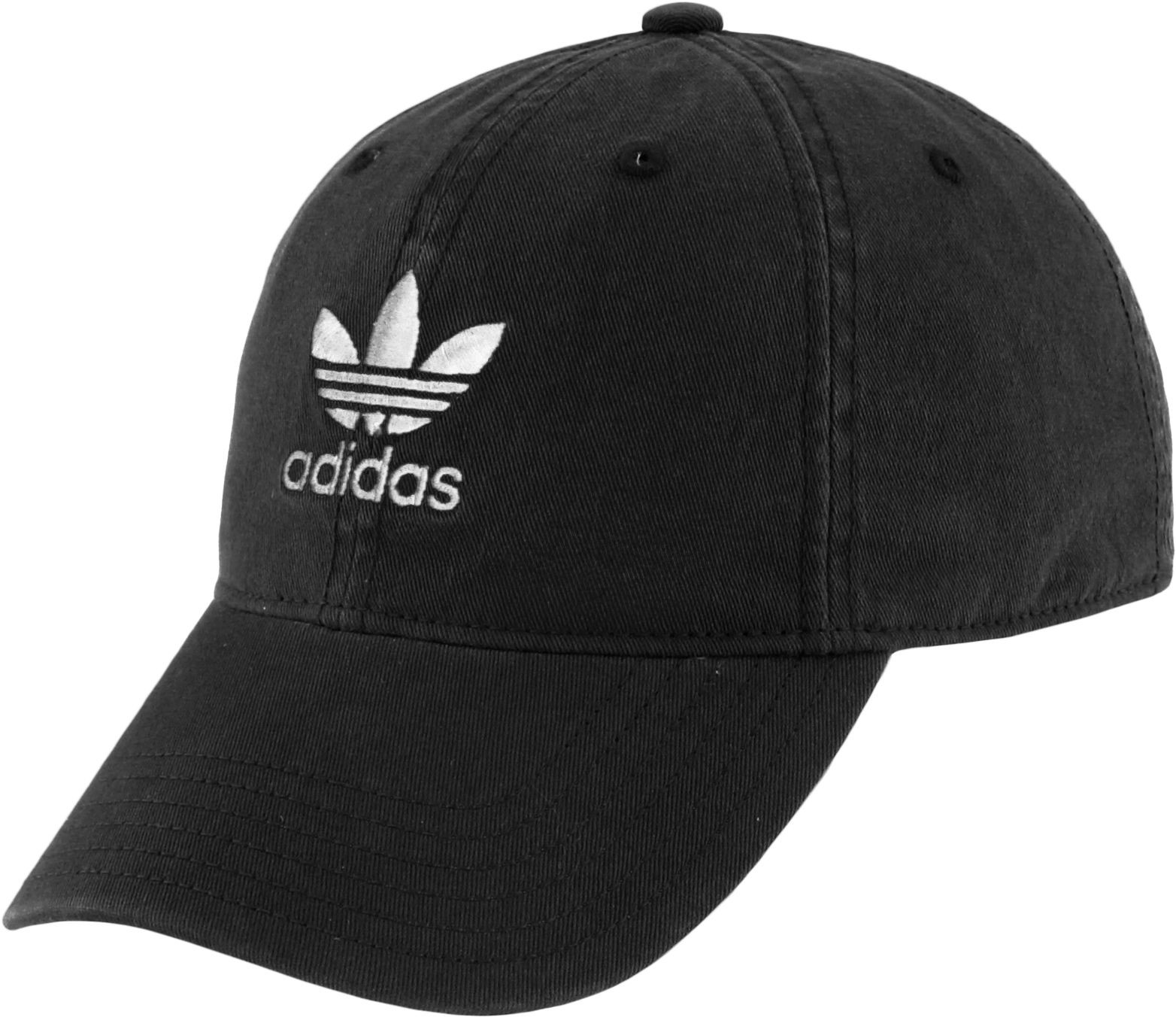 adidas Originals Women's Relaxed Strapback Hat, Size: One size, Black | Dick's Sporting Goods