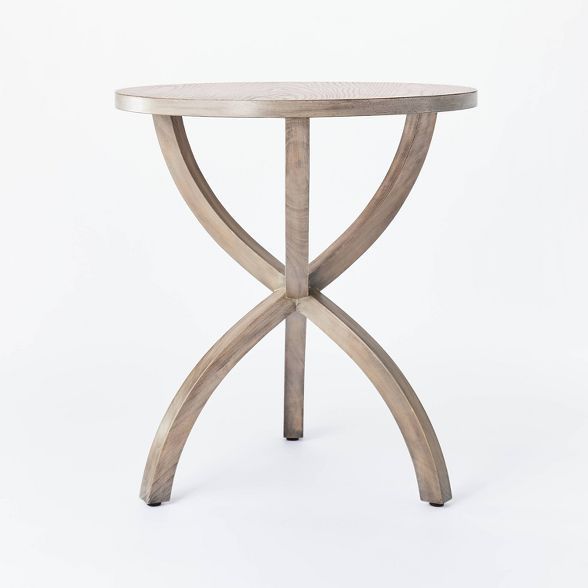 Mesa Verde Wood Curved Leg Accent Table - Threshold™ designed with Studio McGee | Target