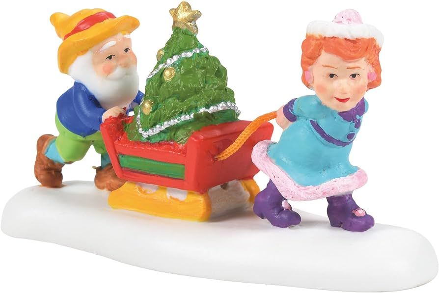 Department 56 North Pole Village Just in Time for Christmas Figurine, 3.19 Inch, Multicolor | Amazon (US)