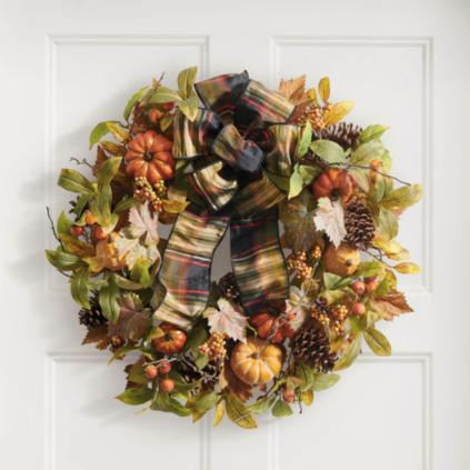 Worthington Wreath | Grandin Road