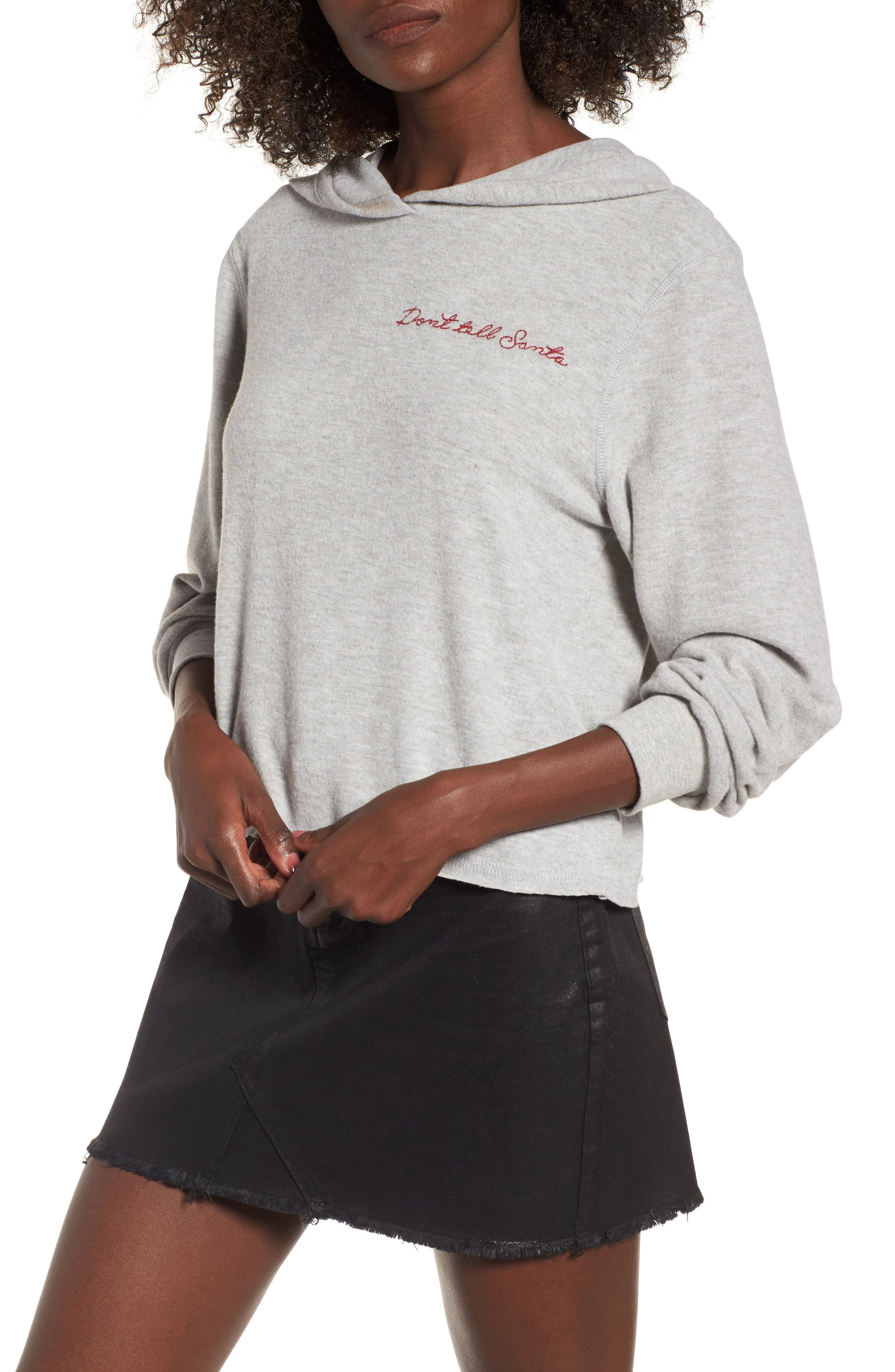 Don't Tell Santa Hoodie | Nordstrom