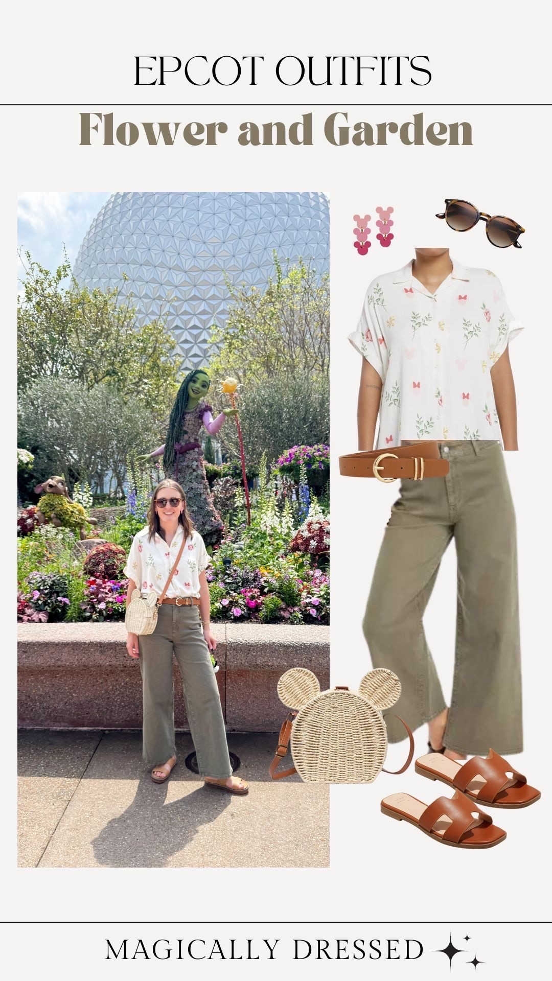 Spring style that still blooms 🌸✨
I wore this outfit to the EPCOT Flower & Garden Festival in 2024 and honestly… I’d wear it again today without changing a thing. Comfortable for park days, cute for photos, and perfectly springy for wandering all the gardens. 🌼🌿 Linking everything so you can recreate the look!

Can’t tag shirt, but it’s from her universe. Still in stock. Runs two sizes too big! Size down!

#FlowerAndGardenFestival #EpcotStyle #DisneyOutfit #SpringAtDisney #ParkStyle #LTKStyle
