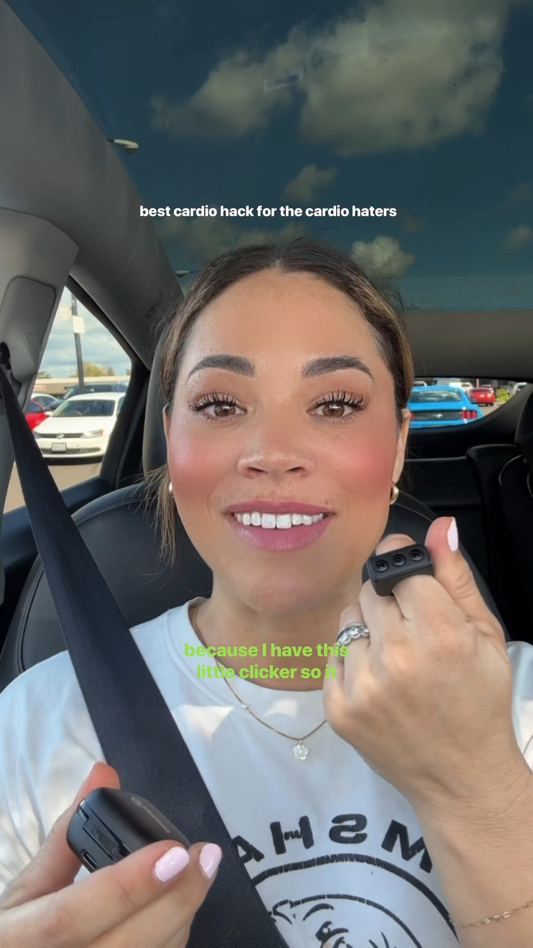 This is the best  new tool to get through your next cardio session!! Click through your fave social media platform without needing your hands. // workout // fitness 

#LTKActive