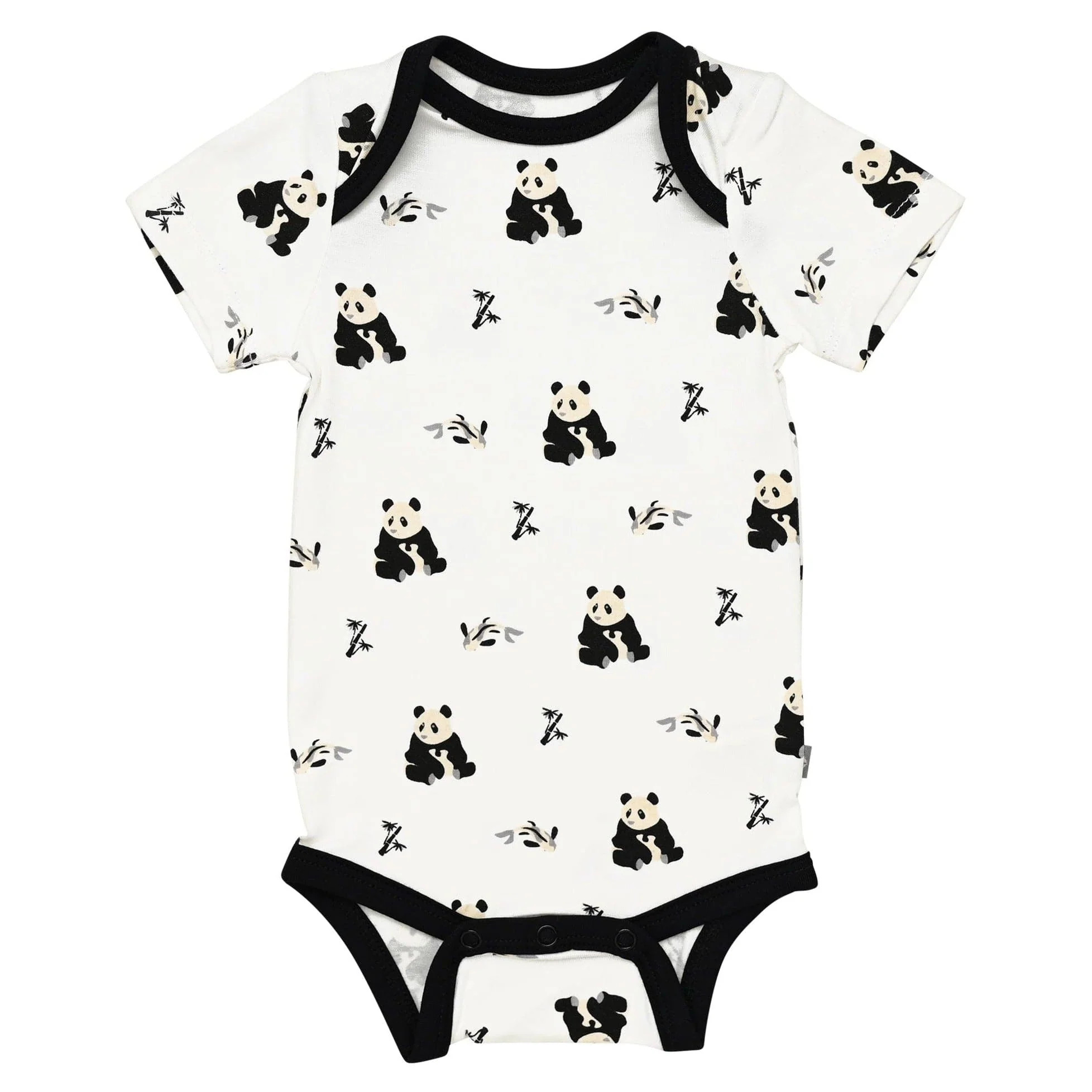 Bodysuit in Black and White Zen | Kyte BABY