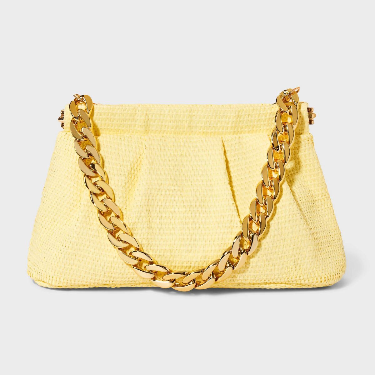 Straw Facile Frame Clutch - A New Day™ | Target