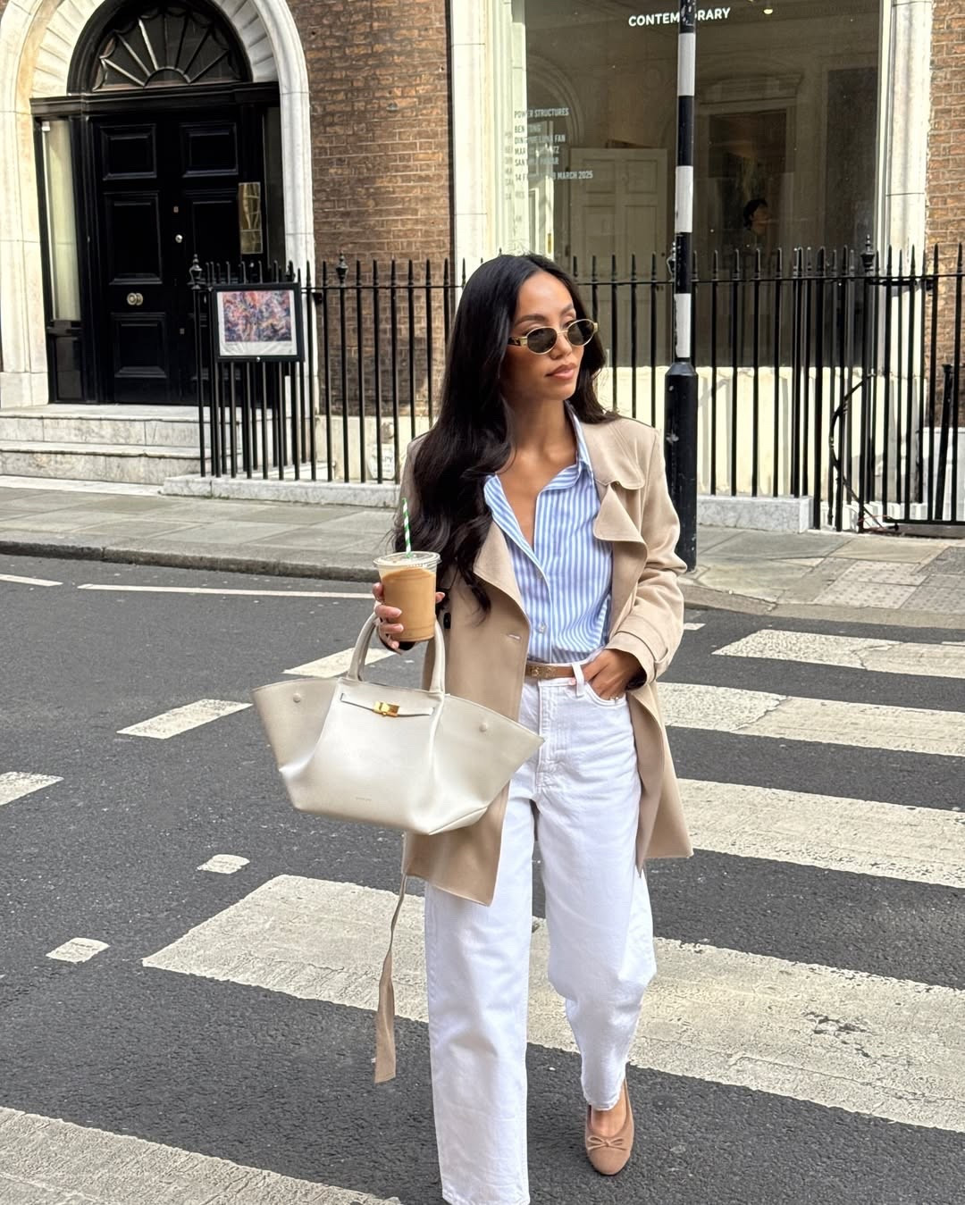 Things I’m loving this spring… tapered and barrel white denim jeans, blue striped shirts, trench jackets and cream bags

#LTKstyletip #LTKjeans #LTKspring