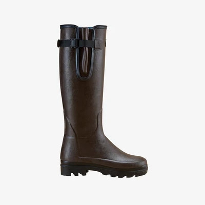 Women's Vierzonord Neoprene Lined Boot - Dark Brown | Le Chameau