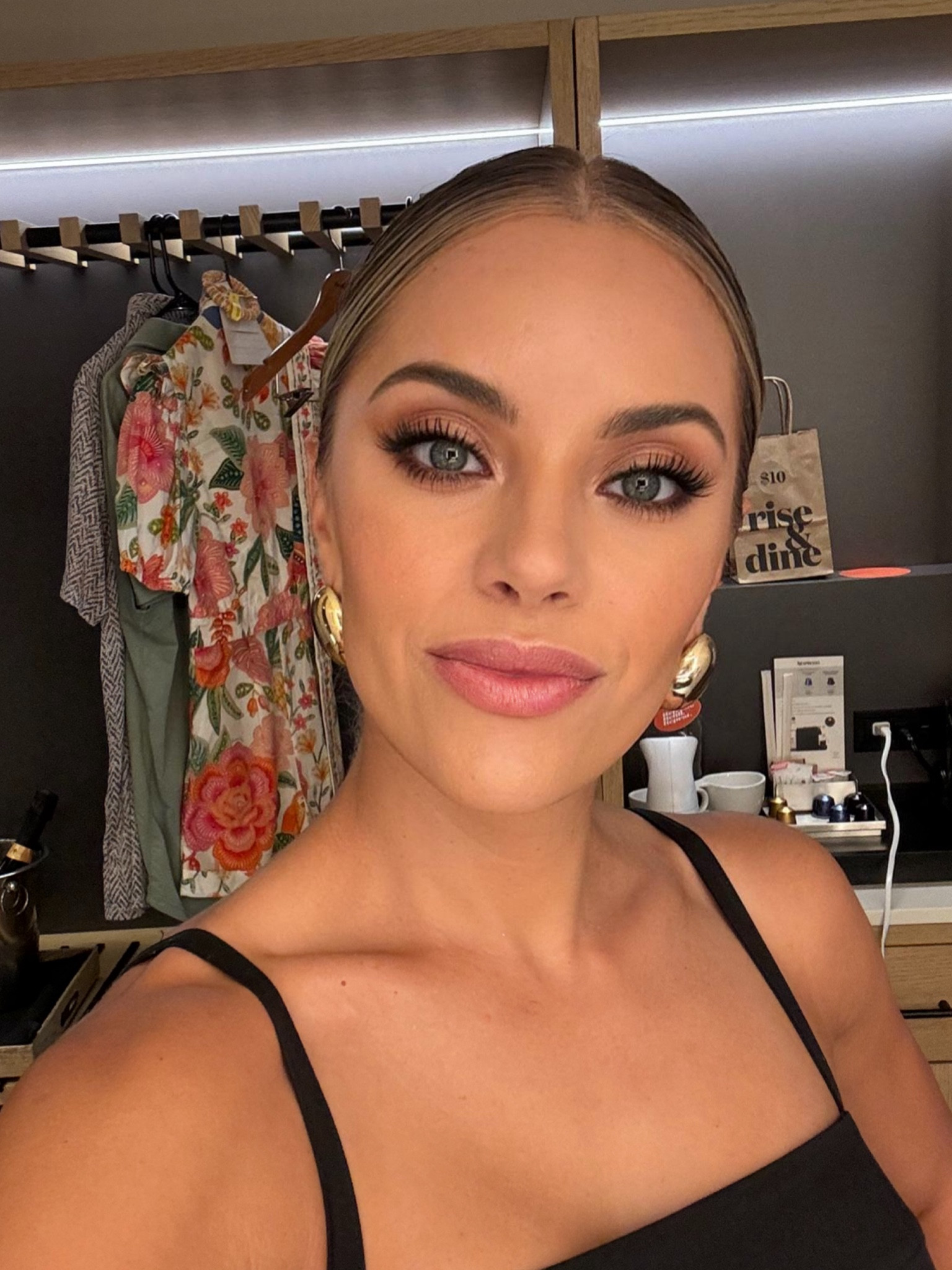 Amazon gold earrings. These are one of my go-to earrings.