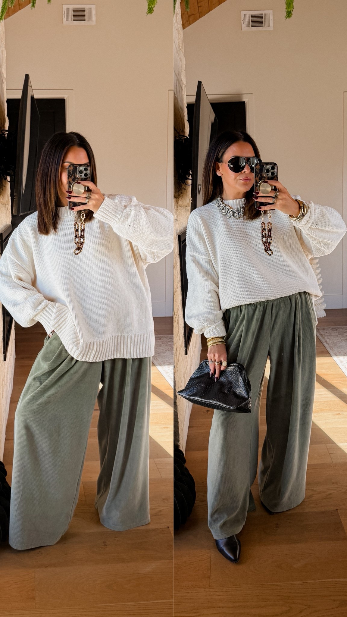 FROM COZY to STYLED 
top: XL 
Bottoms: Large


#LTKFindsUnder50 #LTKSaleAlert #LTKMidsize