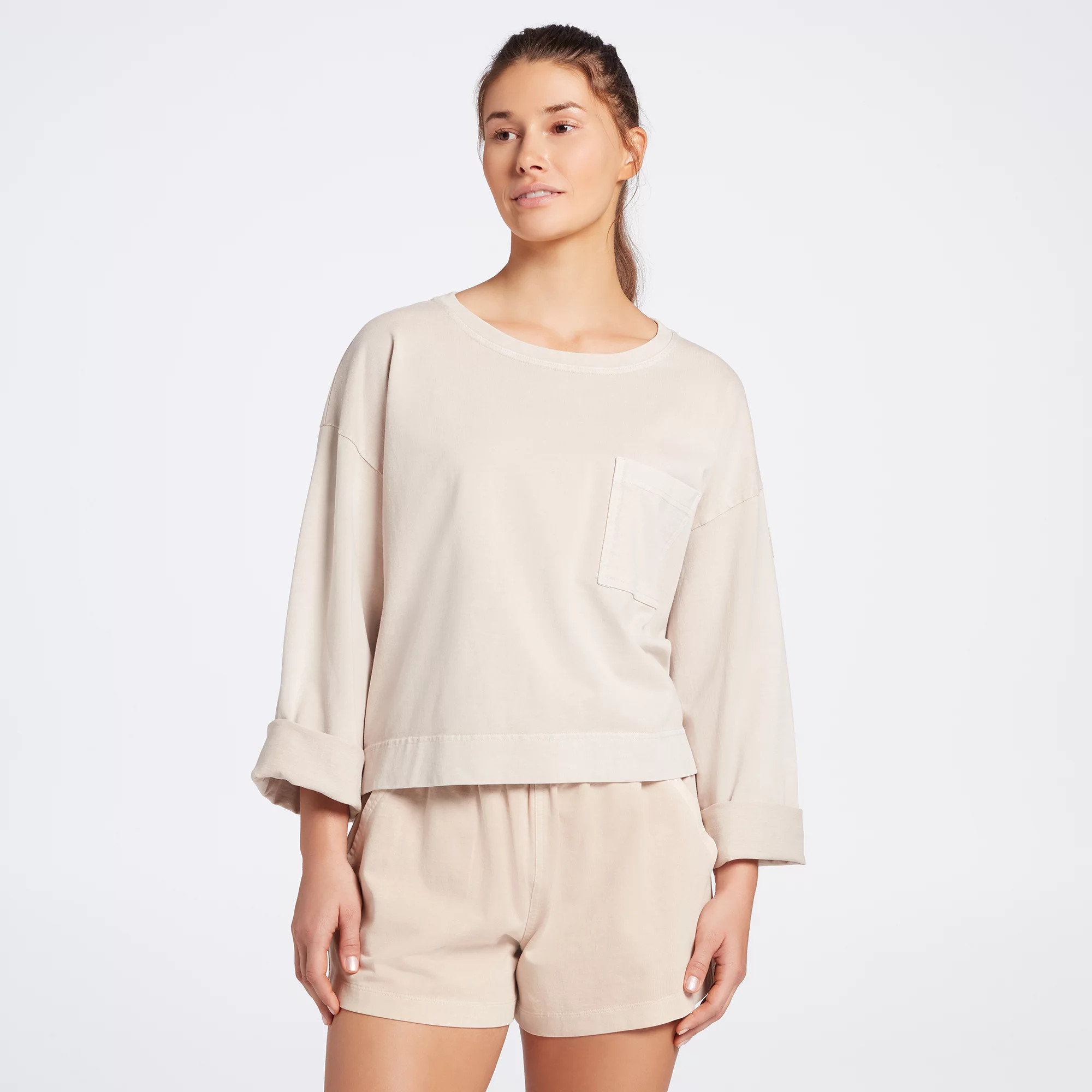 CALIA Women's Heavyweight Cotton Top, Medium, Brown | Dick's Sporting Goods