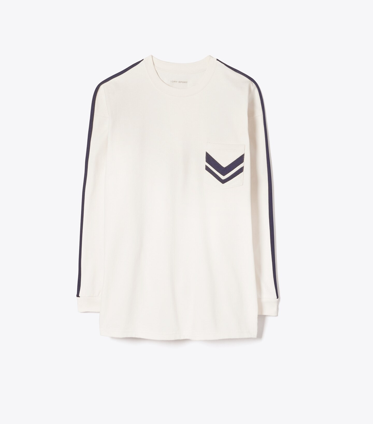 Oversized Long-Sleeve T-Shirt: Women's Designer Tops | Tory Sport | Tory Burch (US)