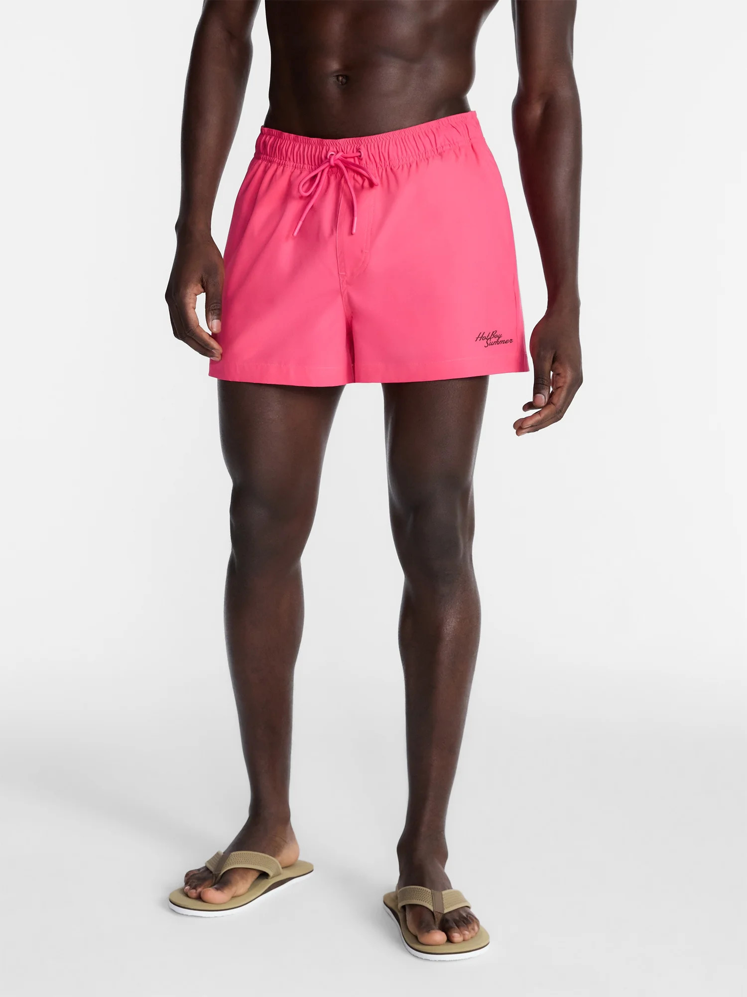 Hot Boy Summer by Megan Thee Stallion Men’s 3'' inseam Mesh Swim Shorts, Sizes S-3XL | Walmart (US)