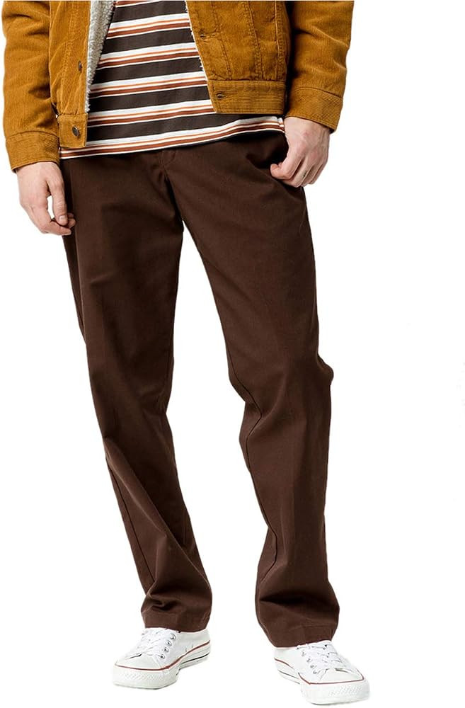 Dickies Men's Slim Tapered Work Pants \u2013 Stretch Twill, Wrinkle-Resistant, Lightweight Chinos... | Amazon (US)
