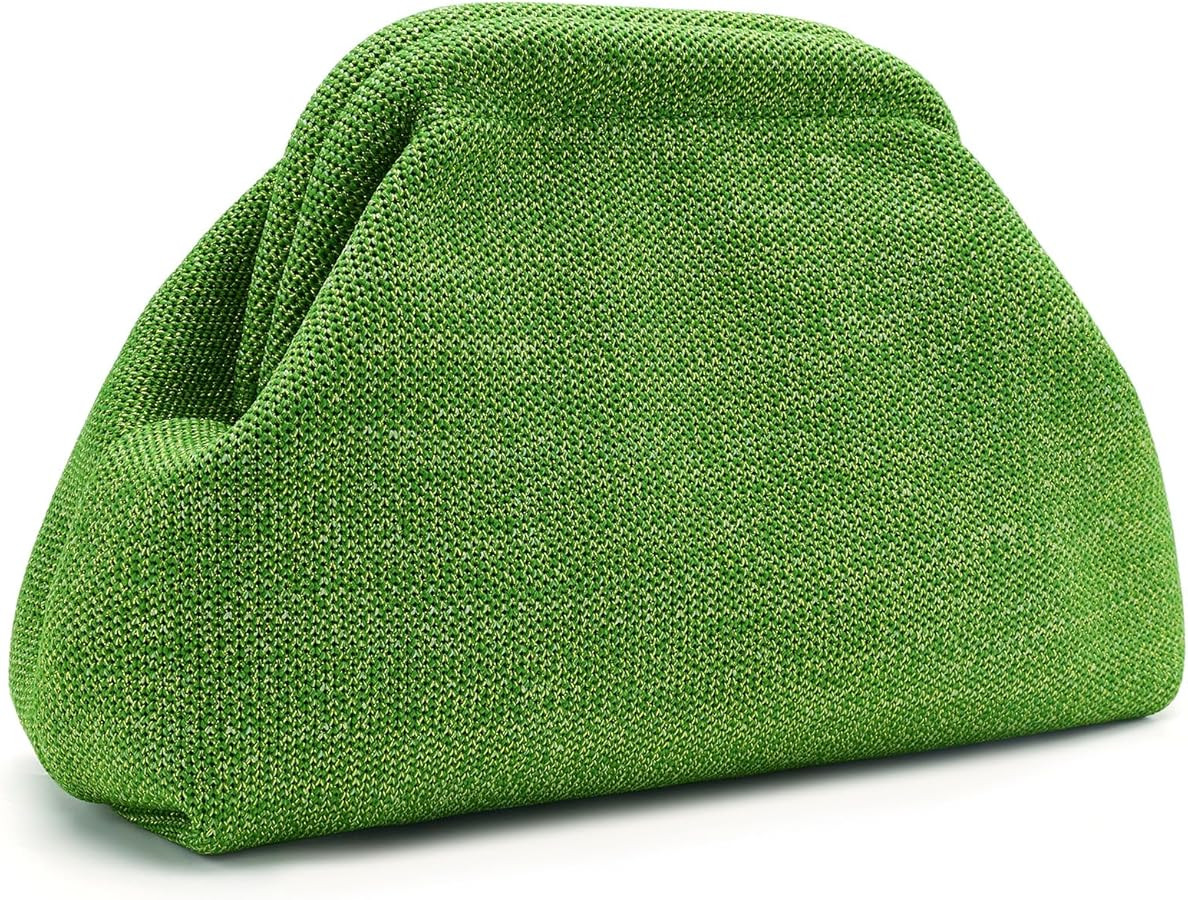 Woven Clutch Purses for Women,Summer Beach Purse for Vacation, Clutch Handbags,Old Money Casual B... | Amazon (US)