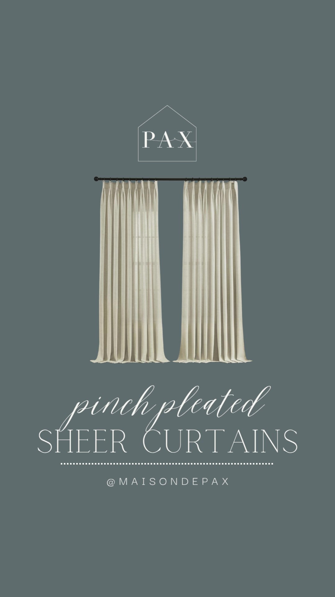 These pleated curtains instantly elevate any room — soft light, luxe texture, and timeless style 🤍 #AmazonFinds #HomeDecor 

 #LTKHome