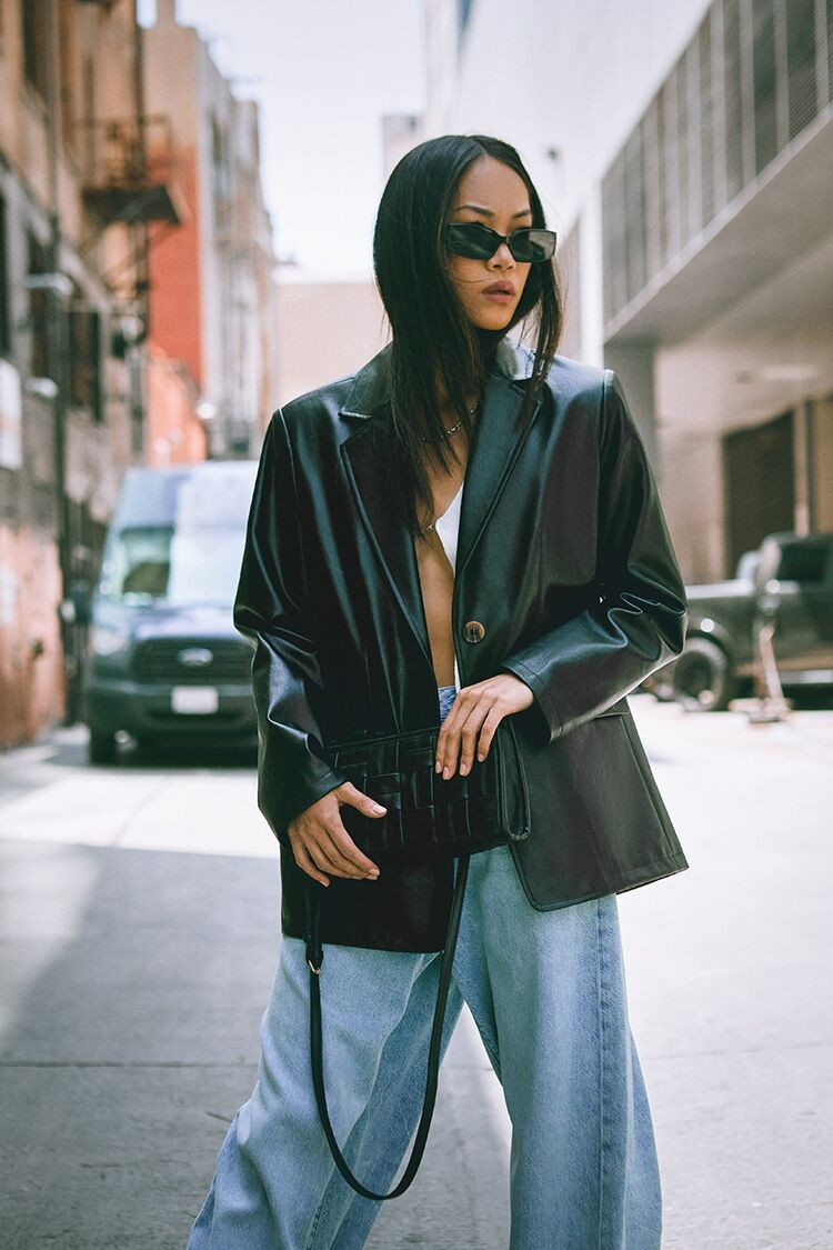 Faux Leather Blazer | Forever 21 | Forever 21 (US)