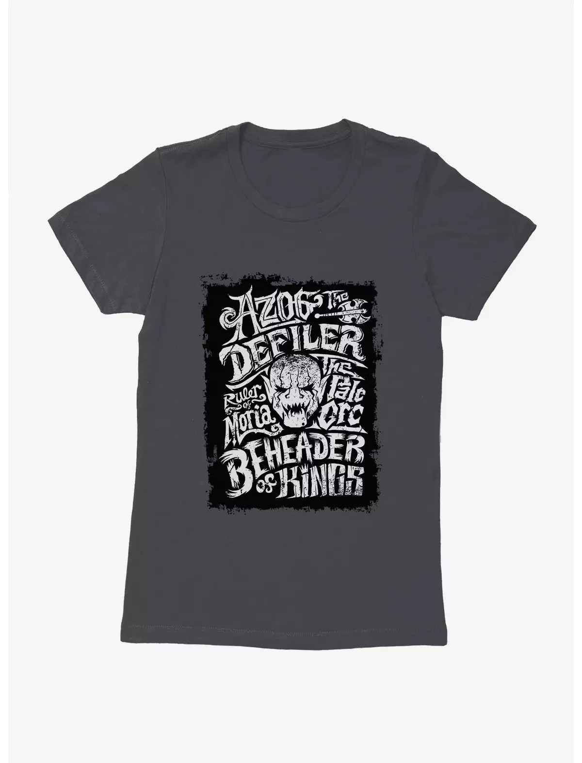 The Hobbit: The Battle Of The Five Armies Azog Beheader Of Kings Womens T-Shirt | BoxLunch