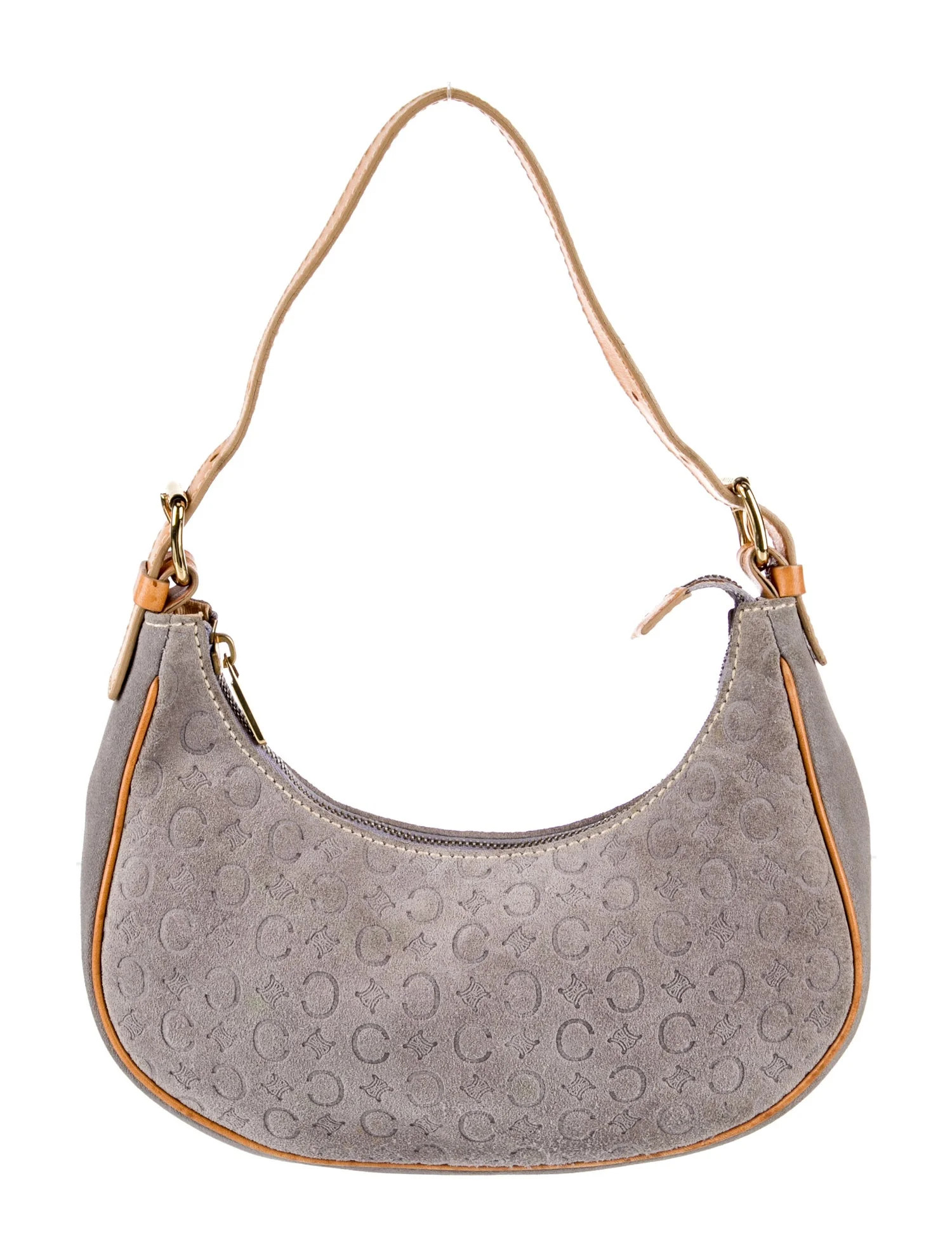 Vintage C Macadam Shoulder Bag | The RealReal