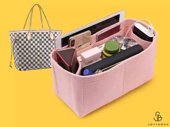 Handbag Organizer for Neverfull Designer Handbags Purse 