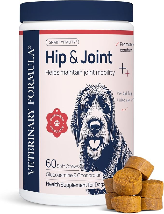 Veterinary Formula Smart Vitality Hip & Joint Supplement for Dogs with Glucosamine – Dog Joint ... | Amazon (US)