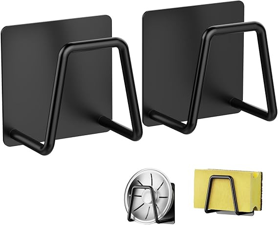 iSPECLE Kitchen Sponge Holder - Stainless Steel Sponge Holder, 2 Packs Super Self-Adhesive Sponge... | Amazon (DE)