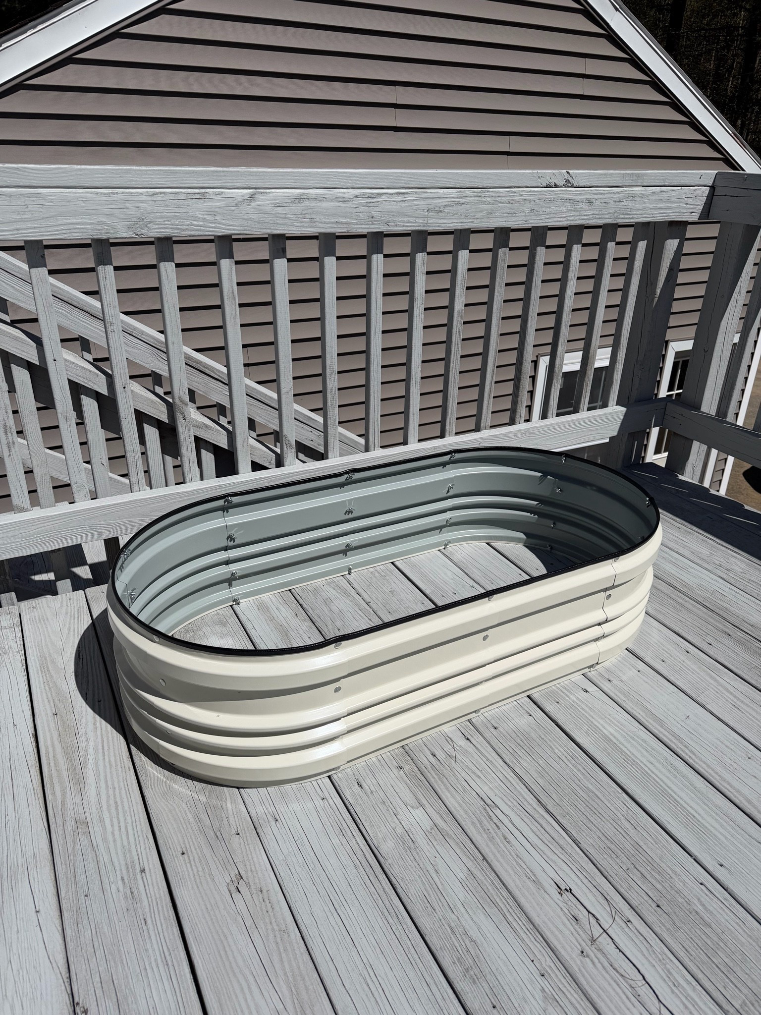 White galvanized garden bed

#LTKHome #LTKSeasonal