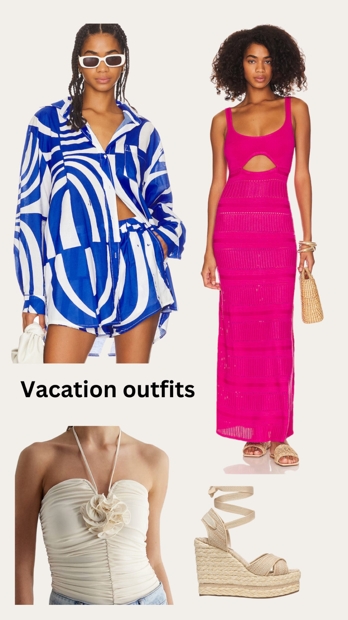 Vacation outfits
Summer outfits 
Two piece sets 
Knit midi 
Revolve 

#LTKunder100 #LTKunder50 #LTKstyletip