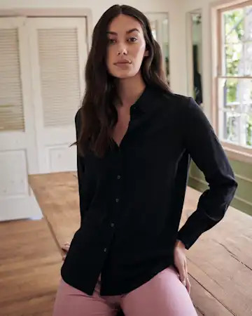 Washable Stretch Silk Blouse | Quince | Quince