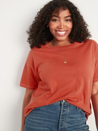 Short-Sleeve Vintage Easy T-Shirt for Women | Old Navy (US)