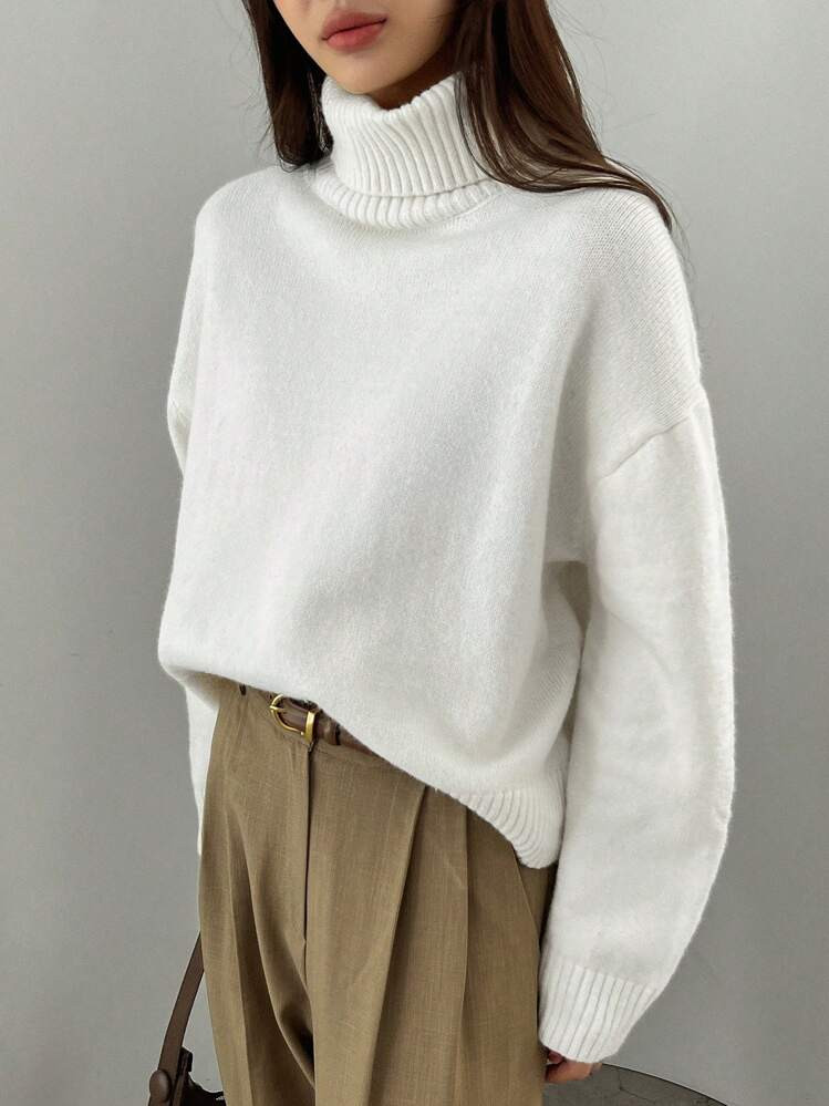 R$127,16
R$158,95
-20%
Desconto aleatório R$31,79 de desconto
DAZY 1 Peça Suéter Casual Feminino De Gola Alta E Ombro Caído De Cor Sólida, Manga Longa, Outono/Inverno, Blusas De Manga Longa, Roupas Femininas De Outono
4.93
(1000+)
Cor: Branco
















Tamanho
BR
Guia de tamanhos
XPP (S)
PP (M)
P (L)
M (XL)
93% dos clientes achou que era fiel ao tamanho 
Não é o seu tamanho ? Diga-me o seu tamanho 
Enviado De
Envio Nacional
Internacional
Produto Internacional sujeito à declaração de importação e a tributos estaduais e federais.
 | SHEIN