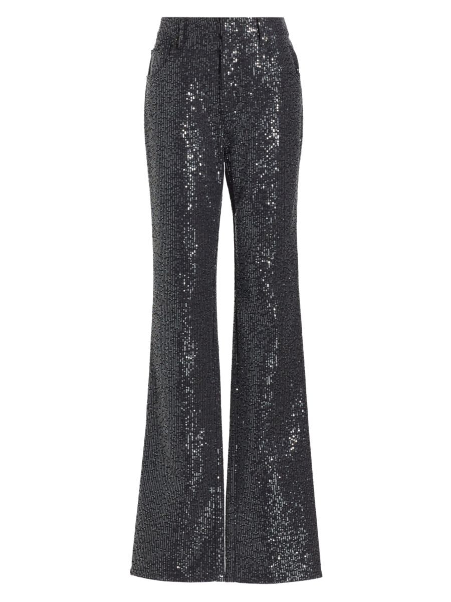 Sequin Flared Pants | Saks Fifth Avenue