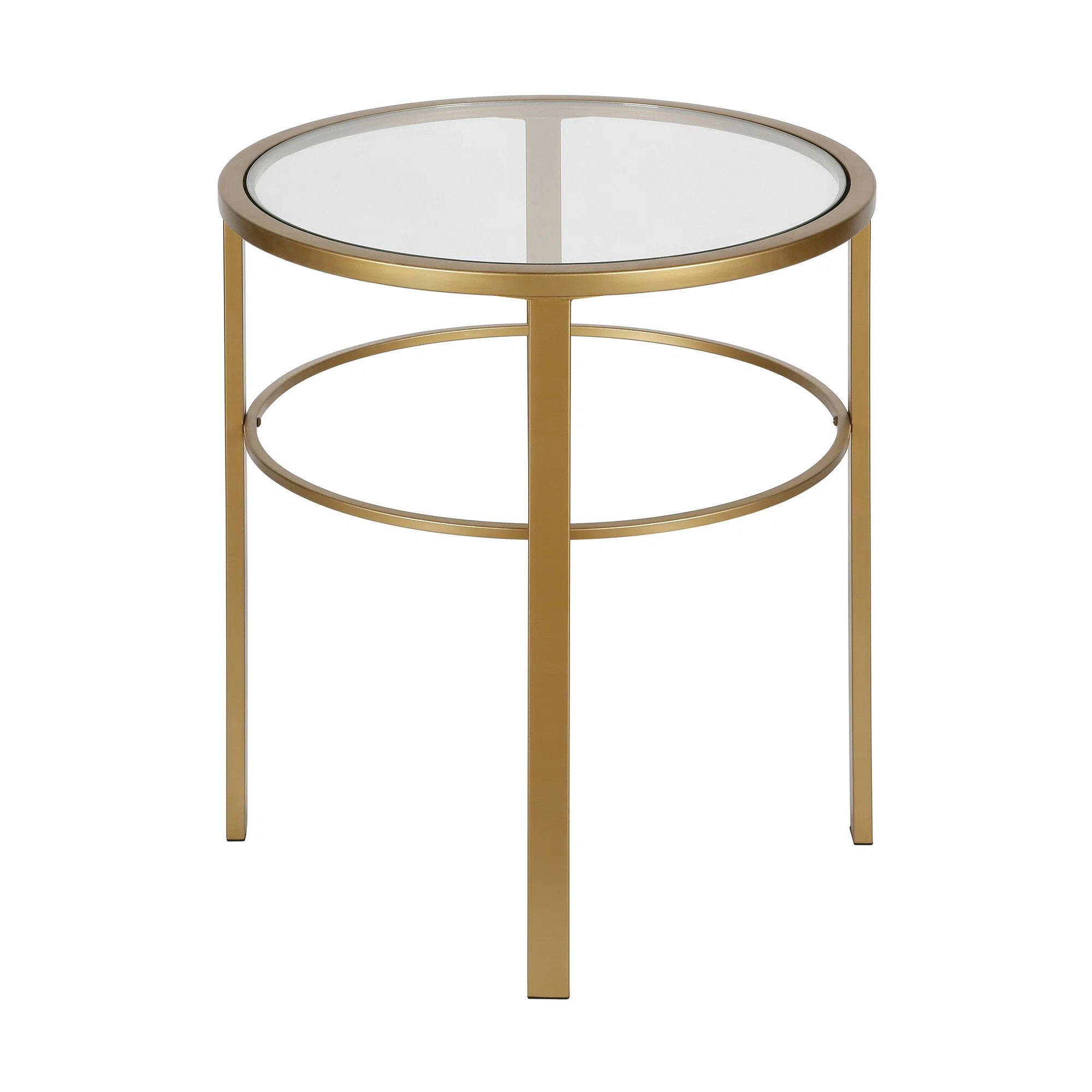 Gaia Glass Top End Table | Wayfair North America