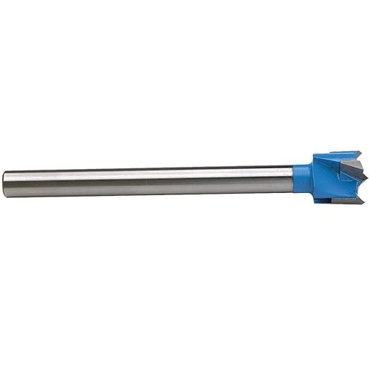 Rockler Long Shank Carbide Forstner Bit – 3/8" Shank, Spiral Flutes for Fast Chip Removal, Flat... | Amazon (US)