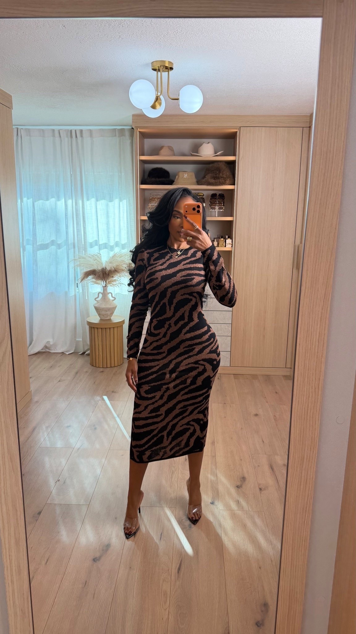Zebra Knit Moment — a sleek statement dress that does all the talking.
Body-skimming with a neutral animal print, this look is effortless but elevated for January style and beyond. Dress it up with heels or keep it chic and minimal with boots for cooler days.

Perfect for date night, Valentine’s Day dinners, girls’ night out, or a winter event.

📏 Sizing: Wearing size Small
Height: 5’4” | Bust: 34D | Waist: 27” | Hips: 40”

This is one of those pieces that works hard in your closet — style it multiple ways and the cost per wear drops fast, making it a smart long-term shopping strategy.

Tap to get details and save this look for later 🤍

Follow me on Instagram and YouTube @kirasfashion