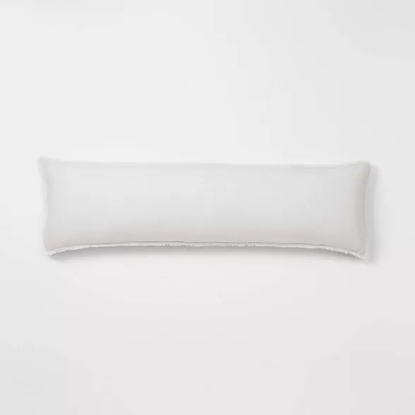 Heavyweight Linen Blend Lumbar Throw Pillow - Casaluna™ | Target