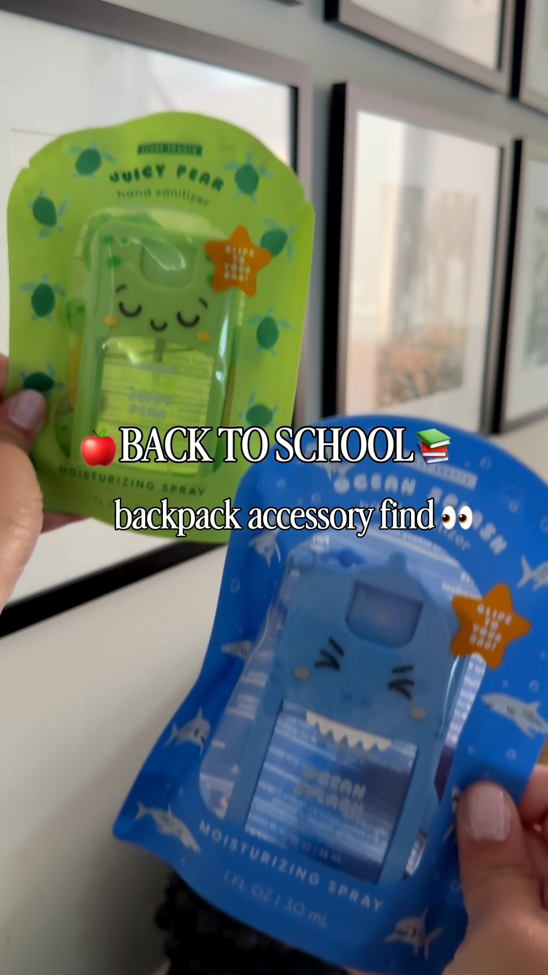 These stopped me in my tracks this morning! The perfect backpack accessory for kids - these animal themed hand sanitizers with a removable and reusable silicone case that can attach to any bag and are so cute. 

Designs range from a turtle, shark, bumble bee, and kitty! 

My boys are already obsessed and wanted it on their backpacks immediately. 

Just another small way to get them excited about back to school! 

#backtoschool #backpackaccessory #familyfinds

#LTKmomlife #LTKKids