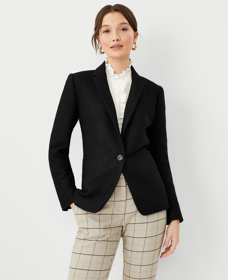 The Hutton Blazer in Tweed | Ann Taylor (US)