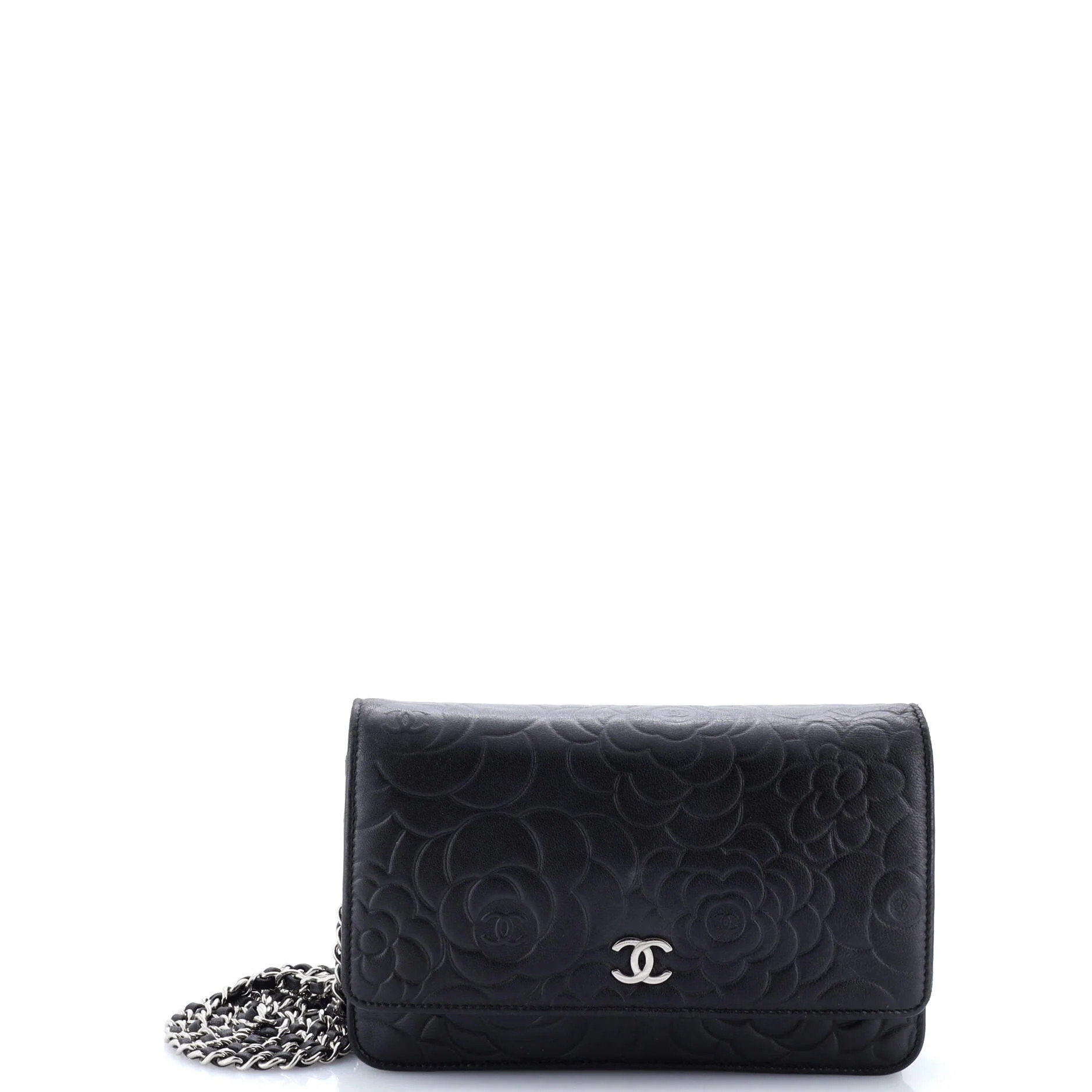 Pre-Loved Chanel Wallet on Chain Camellia Lambskin | Zulily